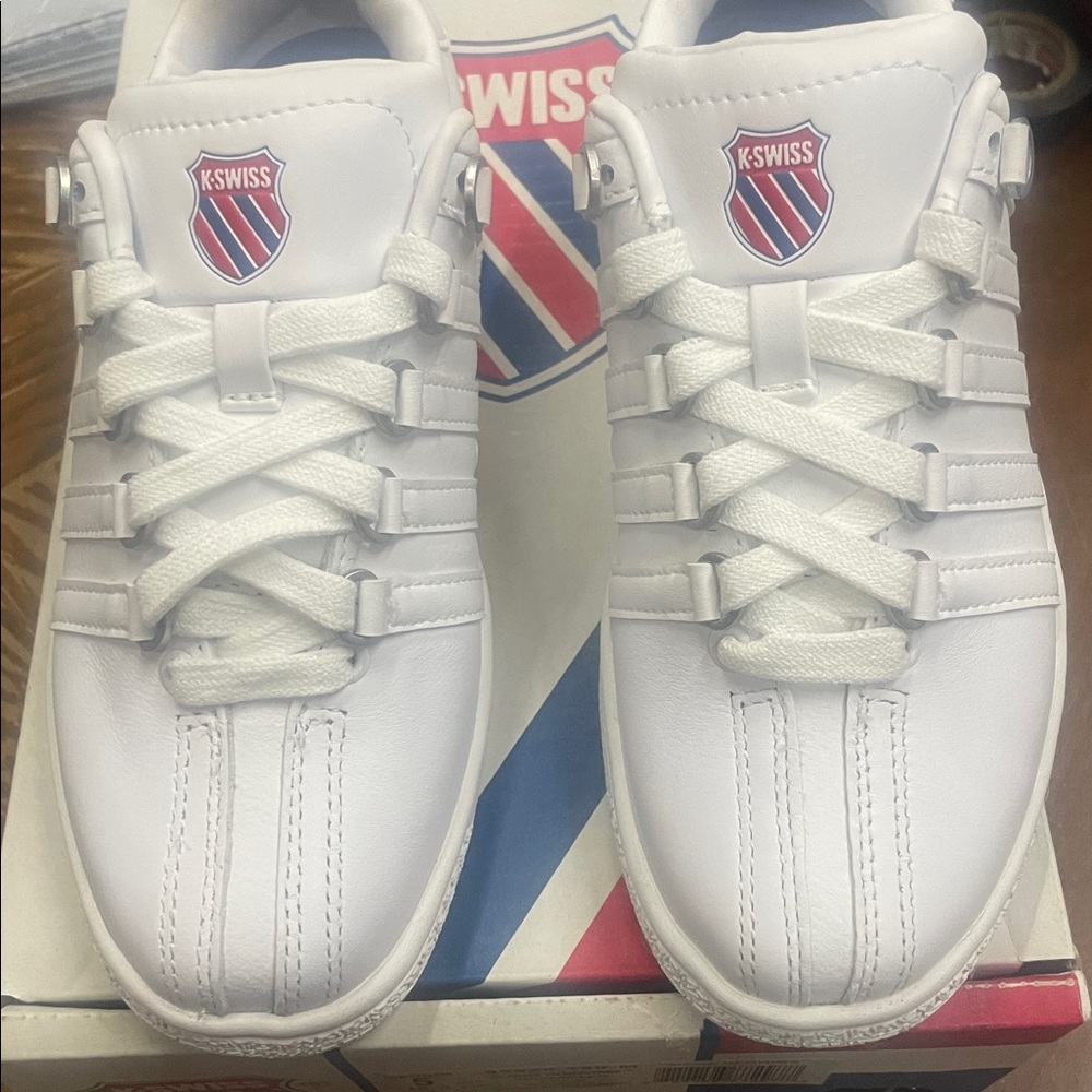 NWB K-Swiss Shoes 95826-130-M classic vn heritage women’s low - Picture 2 of 8